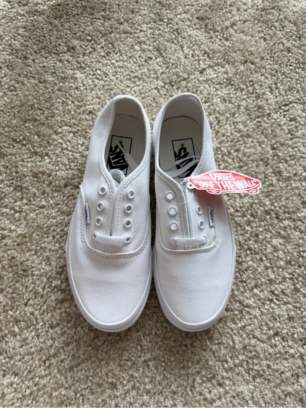 Vans White Sneakers